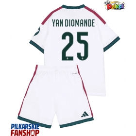 Koszulka piłkarska Real Madrid Yan Diomande #25 Strój Domowy dla dzieci 2026-27 tanio Krótki Rękaw (+ Krótkie spodenki)